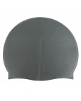 Шапочка для плавания "Elous" BIG Line, силиконовая, серо-чёрная Серый-фото 4 additional image